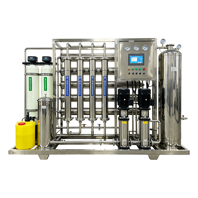 4T Double RO Water Treatment Plant RO Purification Machine For Pharmaceutical