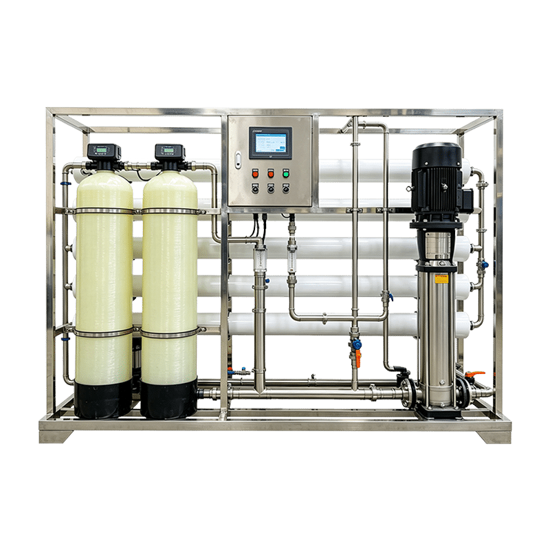 2000L/H Stainless Steel Pipe RO Treatment Plant