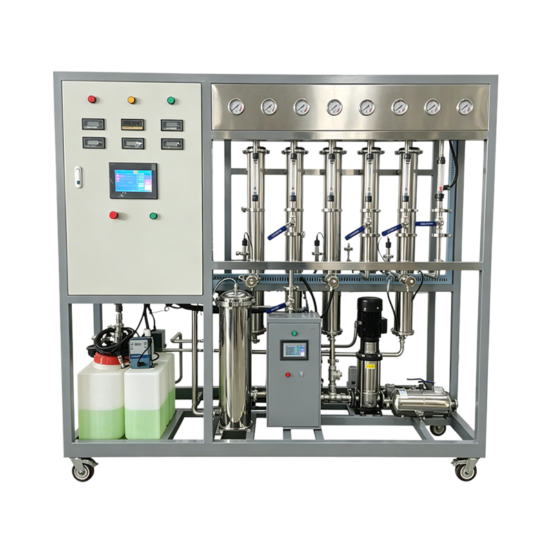 500LPH EDI Water Treatment Plant Two Stage RO System